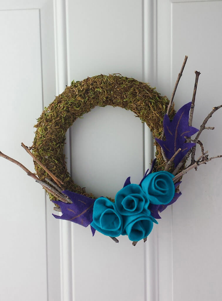 Moss Floral Wreath, Projects